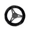 Natural Sheepskin Steering Wheel Cover 14-16 Inch Universal Fit Zealand Wool